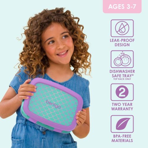 Bentgo Kids Lunch Box UK - Bentgo Kids Prints (2-Pack) UK 3520-GKILY - Image 4