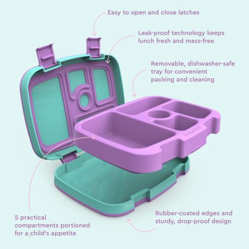 Bentgo Kids Lunch Box UK - Bentgo Kids Prints (2-Pack) UK 3520-GKILY - Image 6
