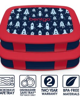 Bentgo UK – Bentgo Kids Prints (2-Pack) Kids Lunch Box UK 2367-FWJUI