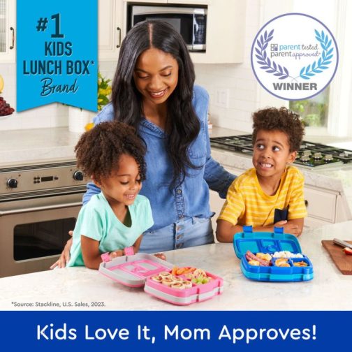 Bentgo Kids Prints (2-Pack) Kids Lunch Box UK | Bentgo UK 1936-LSXNA - Image 3