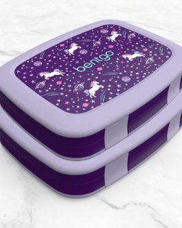 Bentgo Kids Prints (2-Pack) Kids Lunch Box UK | Bentgo UK 1297-FIJVK