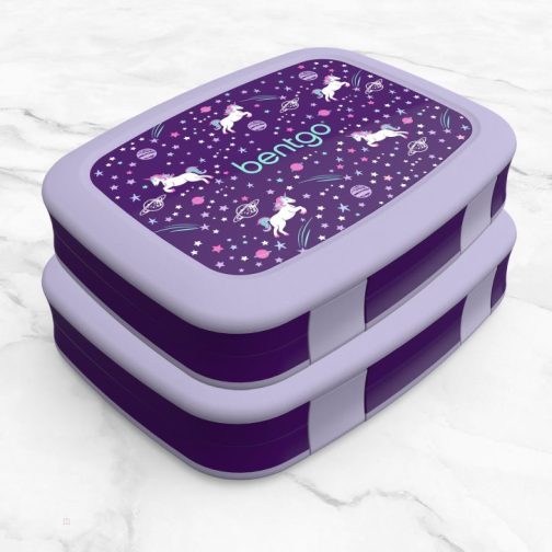Bentgo Kids Prints (2-Pack) Kids Lunch Box UK | Bentgo UK 1297-FIJVK
