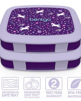 Bentgo Kids Prints (2-Pack) Kids Lunch Box UK | Bentgo UK 1297-FIJVK