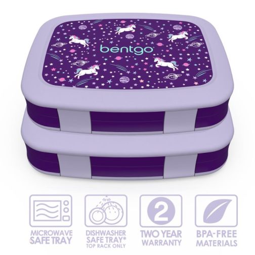 Bentgo Kids Prints (2-Pack) Kids Lunch Box UK | Bentgo UK 1297-FIJVK - Image 2