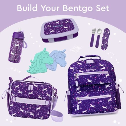 Bentgo Kids Prints (2-Pack) Kids Lunch Box UK | Bentgo UK 1297-FIJVK - Image 7