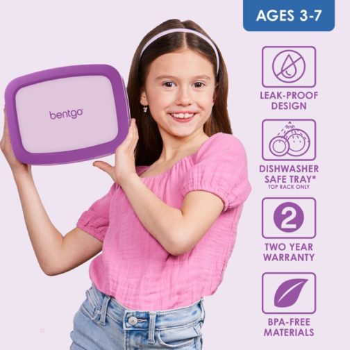 Bentgo Lunch Box UK - Bentgo Kids (2-Pack) Kids Lunch Box UK 1620-EKROU - Image 3