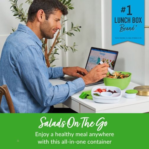 Bentgo 2-Pack Salad Container UK | Bentgo UK 4078-JFVDL - Image 2