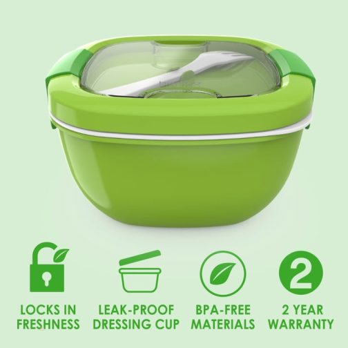 Bentgo 2-Pack Salad Container UK | Bentgo UK 4078-JFVDL - Image 3