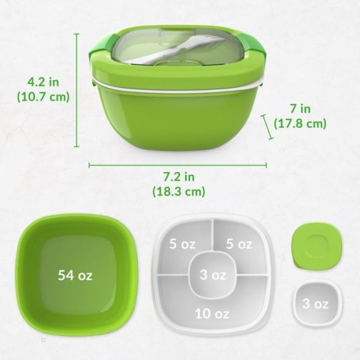 Bentgo 2-Pack Salad Container UK | Bentgo UK 4078-JFVDL - Image 7