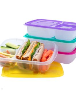 Bentgo Easyboxes 3-Compartment 8-Piece Set Food Containers UK | Bentgo UK 3617-QEBHW