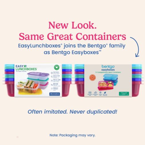 Bentgo Easyboxes 3-Compartment 8-Piece Set Food Containers UK | Bentgo UK 4182-JQBGM - Image 4