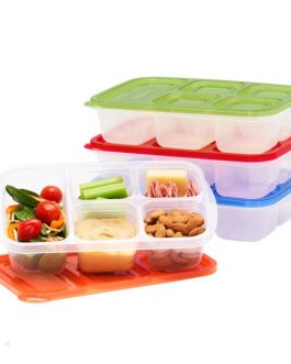 Bentgo Easyboxes 5-Compartment 8-Piece Set Food Containers UK | Bentgo UK 6530-PIMTV