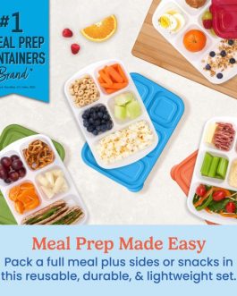 Bentgo Easyboxes 5-Compartment 8-Piece Set Food Containers UK | Bentgo UK 6530-PIMTV