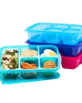 Bentgo Meal Containers UK – Bentgo Easyboxes 5-Compartment 8-Piece Set Food Containers UK 6504-PIUFY