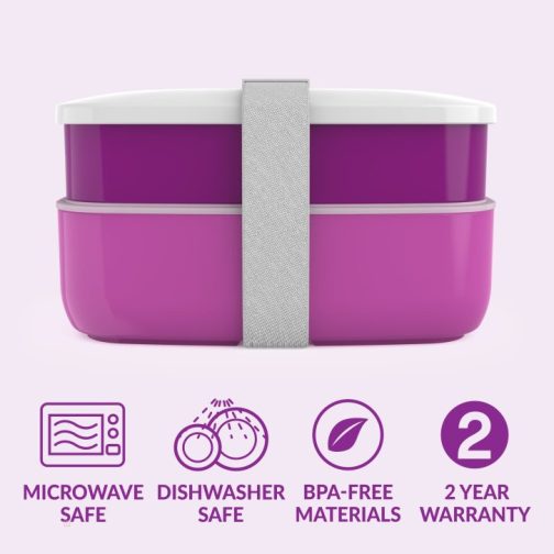 Bentgo Lunch Box UK - Bentgo Classic (2-Pack) UK 2510-SZALI - Image 2