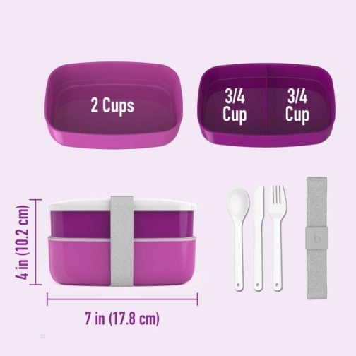 Bentgo Lunch Box UK - Bentgo Classic (2-Pack) UK 2510-SZALI - Image 4