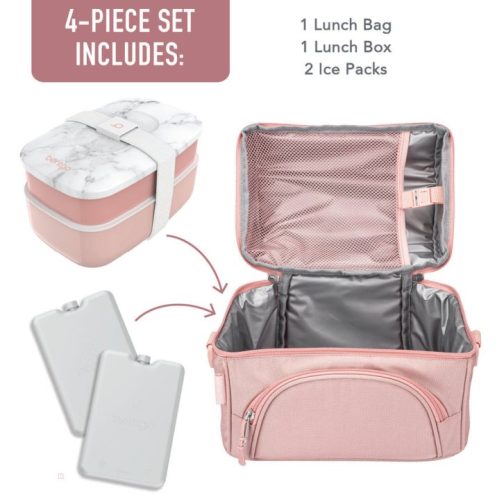 Bentgo Deluxe 4-Piece Lunch Set UK | Bentgo UK 0654-RPFAB - Image 3