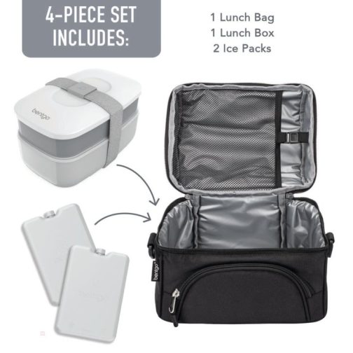 Bentgo Lunch Set UK - Bentgo Deluxe 4-Piece UK 0648-TMQLK - Image 3