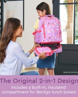 Bentgo Kids Prints Lunch Bag Kids 2-in-1 Backpack UK | Bentgo UK 8241-HBRIS