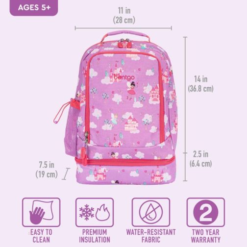 Bentgo Kids Prints Lunch Bag Kids 2-in-1 Backpack UK | Bentgo UK 8241-HBRIS - Image 25