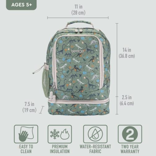Bentgo 2-in-1 Backpack UK - Bentgo Kids Prints Lunch Bag Kids UK 6475-SORLX - Image 53