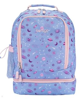 Bentgo Kids Prints Lunch Bag Kids 2-in-1 Backpack UK | Bentgo UK 6049-LVZXJ