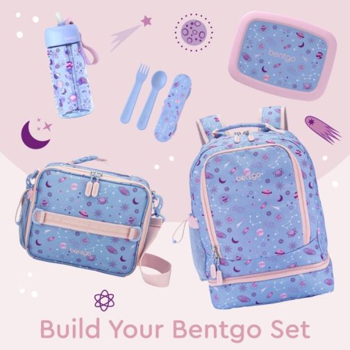 Bentgo Kids Prints Lunch Bag Kids 2-in-1 Backpack UK | Bentgo UK 6049-LVZXJ - Image 11