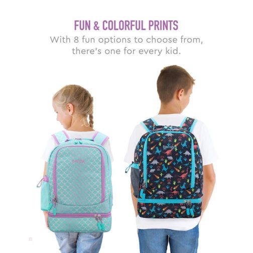 Bentgo Kids Prints Lunch Bag Kids 2-in-1 Backpack UK | Bentgo UK 8796-MLUKR - Image 5