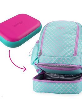 Bentgo Bags UK – Bentgo Kids Chill Lunch Box & Prints Kids Backpack UK 5349-DWHBP