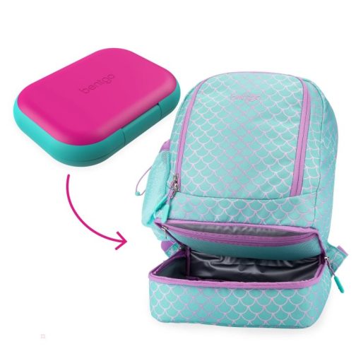 Bentgo Bags UK - Bentgo Kids Chill Lunch Box & Prints Kids Backpack UK 5349-DWHBP - Image 2