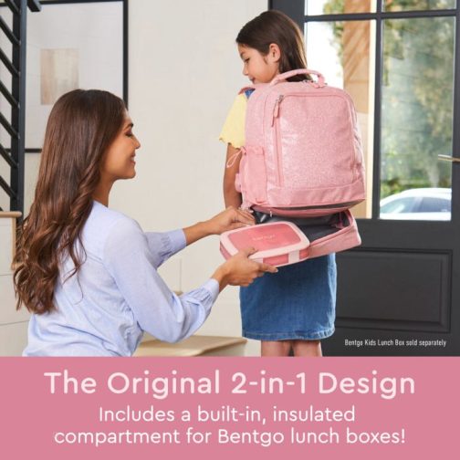 Bentgo Kids Lunch Bag Kids 2-in-1 Backpack UK | Bentgo UK 2756-FGBQJ - Image 3