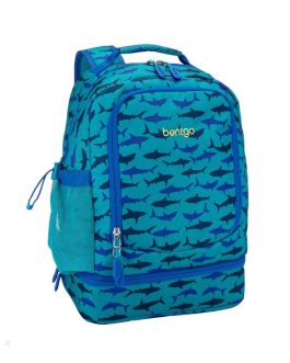 Bentgo Kids Prints Lunch Bag Kids 2-in-1 Backpack UK | Bentgo UK 0234-PEORW
