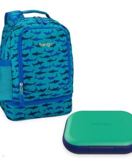 Bentgo Kids Chill Lunch Box & Prints Kids Backpack UK | Bentgo UK 5376-XTDOC