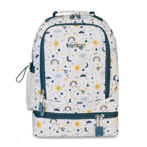 Bentgo Bags UK - Bentgo Kids Prints Lunch Bag Kids 2-in-1 Backpack UK 9836-SLMTX