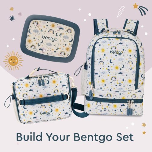 Bentgo Bags UK - Bentgo Kids Prints Lunch Bag Kids 2-in-1 Backpack UK 9836-SLMTX - Image 21
