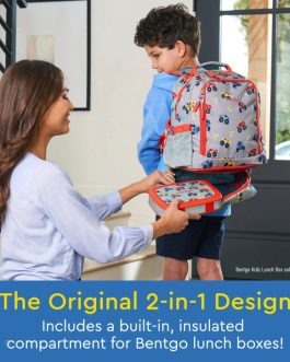 Bentgo Kids Prints Lunch Bag Kids 2-in-1 Backpack UK | Bentgo UK 7384-IYSJH