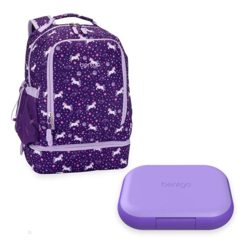 Bentgo UK - Bentgo Kids Chill Lunch Box & Prints Kids Backpack UK 4783-LAPTS