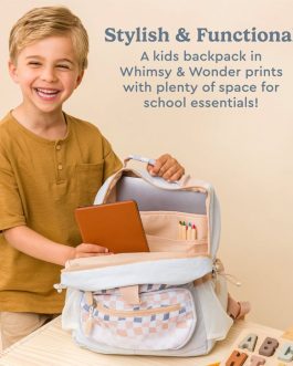 Bentgo Kids Whimsy & Wonder Kids Backpack UK | Bentgo UK 0128-SIAMV