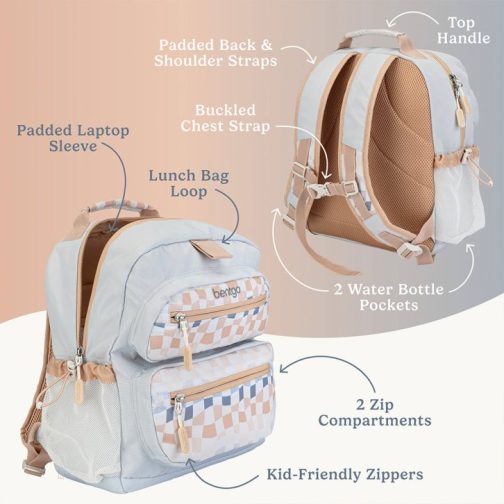 Bentgo Kids Whimsy & Wonder Kids Backpack UK | Bentgo UK 0128-SIAMV - Image 4
