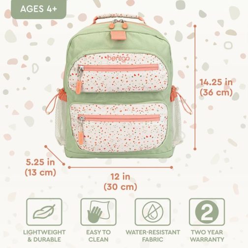 Bentgo Kids Backpack UK - Bentgo Kids Whimsy & Wonder UK 1349-BPHNT - Image 4