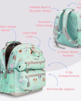 Bentgo Kids Prints Kids Backpack UK | Bentgo UK 2154-SNFTP