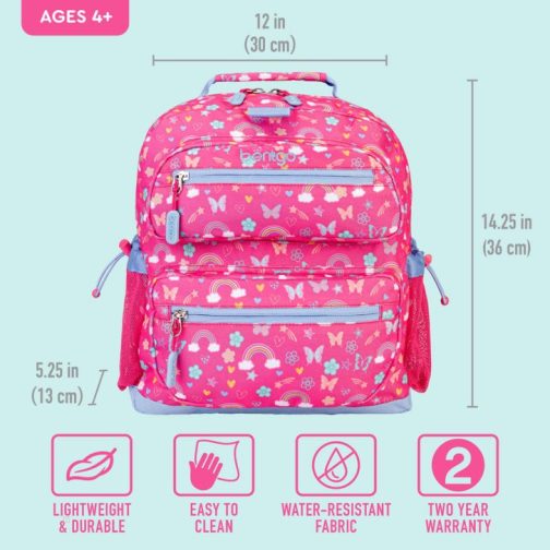 Bentgo Kids Prints Kids Backpack UK | Bentgo UK 0127-PUDKX - Image 9