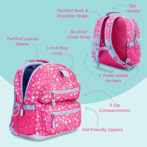 Bentgo Kids Prints Kids Backpack UK | Bentgo UK 0127-PUDKX - Image 28