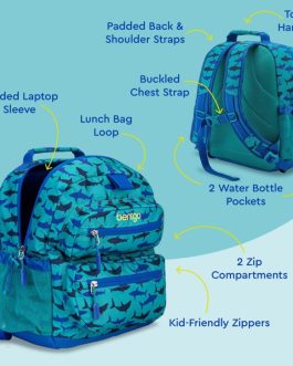 Bentgo Kids Prints Kids Backpack UK | Bentgo UK 7045-JAXRV