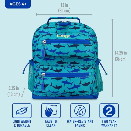 Bentgo Kids Prints Kids Backpack UK | Bentgo UK 7045-JAXRV - Image 3