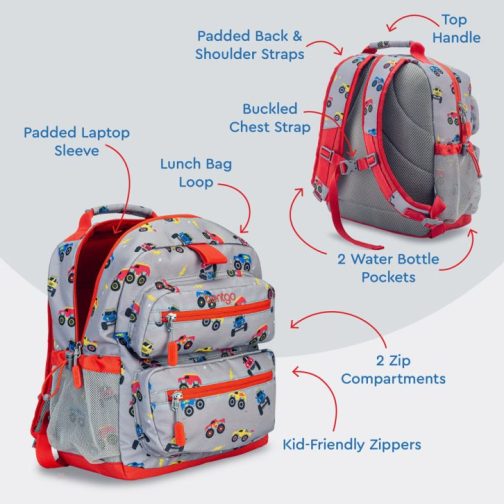 Bentgo Backpack UK - Bentgo Kids Prints Kids UK 6917-NKJEP - Image 26