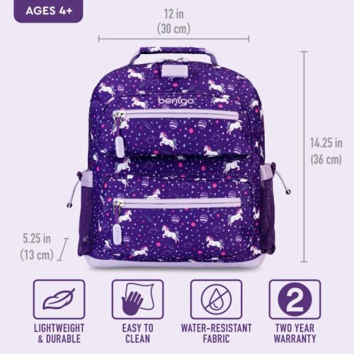 Bentgo Kids Prints Kids Backpack UK | Bentgo UK 6832-AKFQG - Image 4