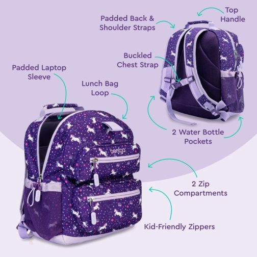 Bentgo Kids Prints Kids Backpack UK | Bentgo UK 6832-AKFQG - Image 13