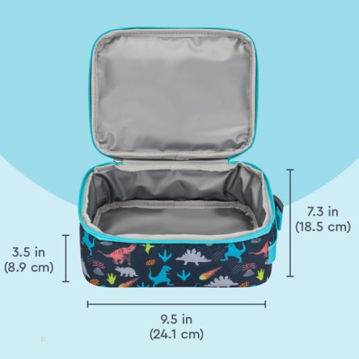Bentgo UK - Bentgo Kids Snap & Go Lunch Box, Insulated Lunch Tote, & Ice Packs Kids Lunch Set UK 2501-SHPBK - Image 6