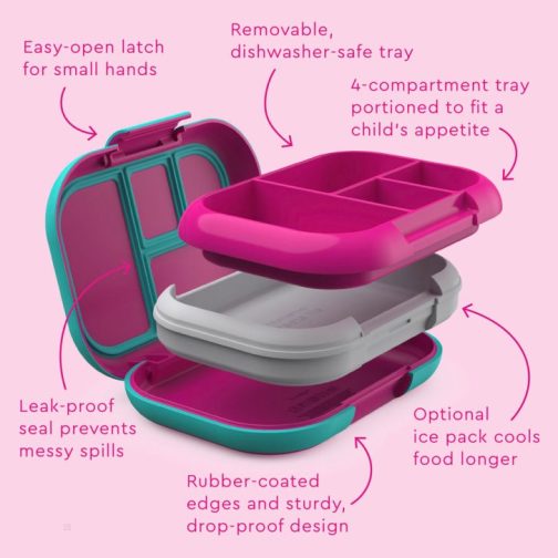 Bentgo Kids Chill (2-Pack) Kids Lunch Box UK | Bentgo UK 2718-RWFJV - Image 5